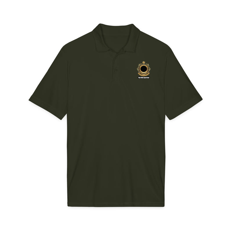 Load image into Gallery viewer, Lightweight Polo Shirt Custom Unit Logo Crest
