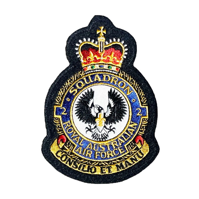 2 SQN Squadron Unit Crest Patch Air Force - Cadetshop