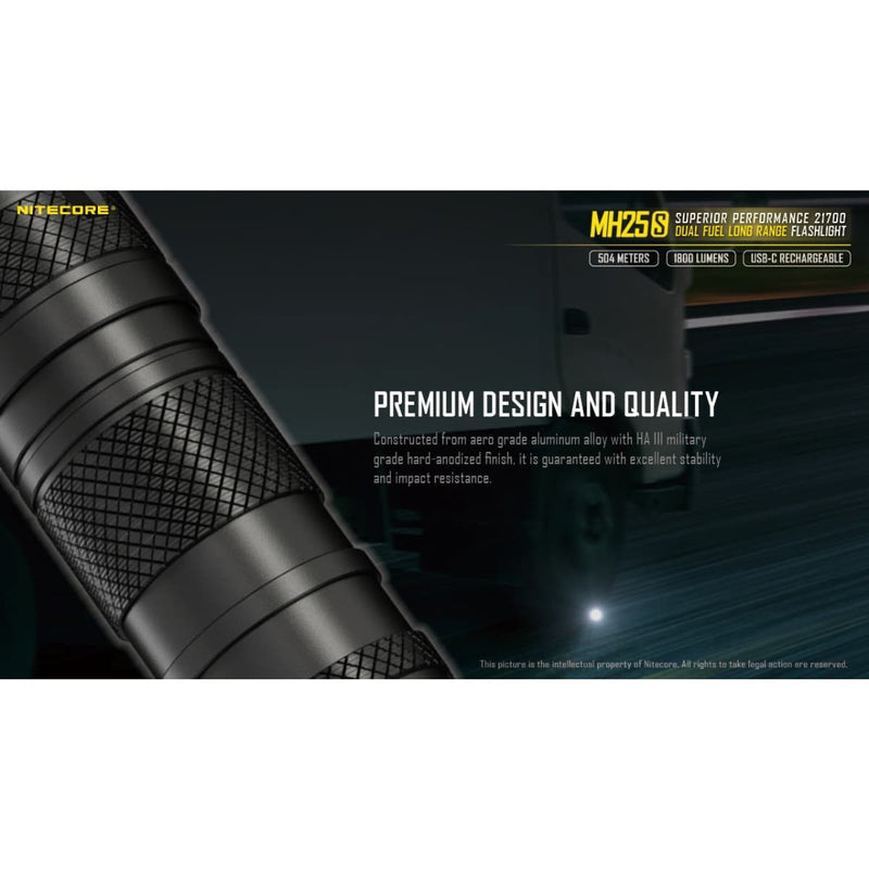 Load image into Gallery viewer, Nitecore MH25S 1800 Lumen Kit - Cadetshop
