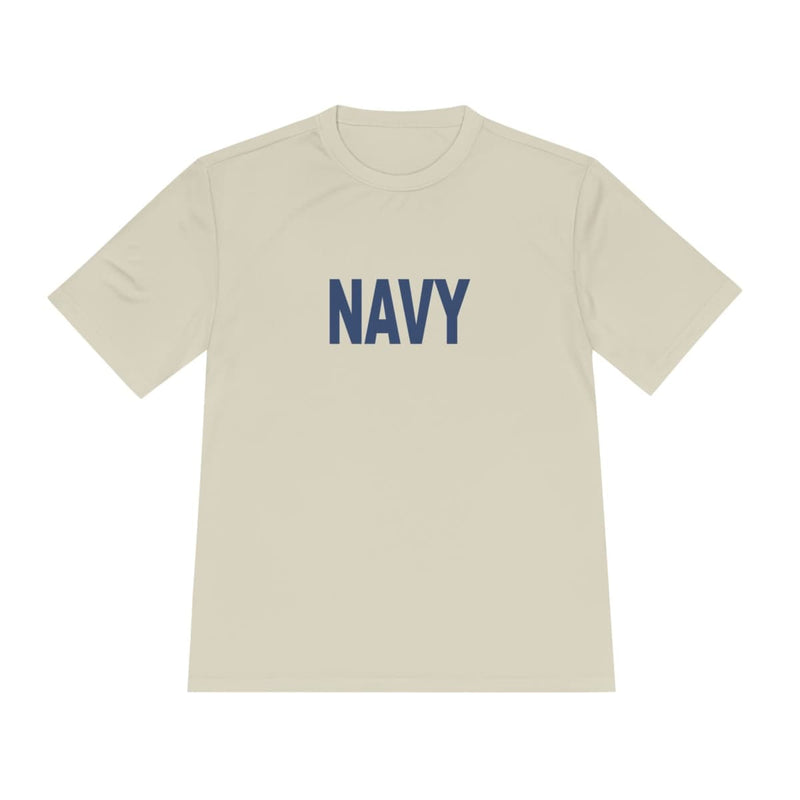 Load image into Gallery viewer, Navy Sports Unisex Moisture Wicking Tee - Cadetshop
