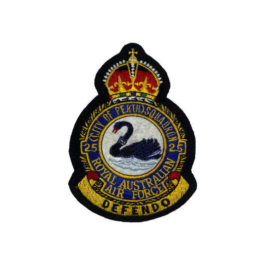 25 SQN Squadron Unit Crest Patch Air Force | Cadetshop