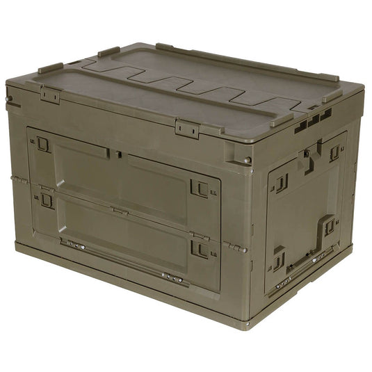 Fold Down Storage Box 60L OD Green - Cadetshop