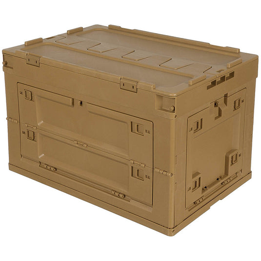 Fold Down Storage Box 60L Khaki - Cadetshop