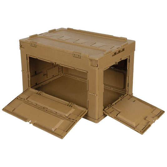 Fold Down Storage Box 60L Khaki - Cadetshop