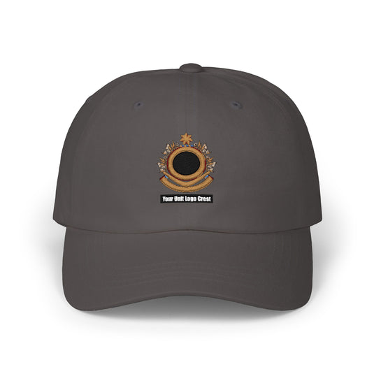 Embroidered Casual Cap Custom Unit Logo Crest