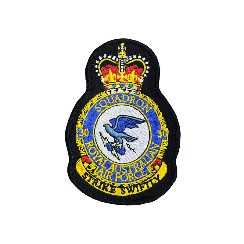 Load image into Gallery viewer, 30 SQN Squadron Unit Crest Patch Air Force - Cadetshop
