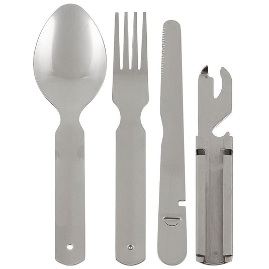 Knife Fork Spoon Set Camping KFS - Cadetshop