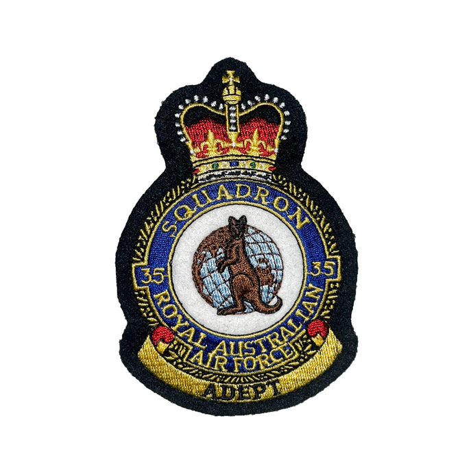 35 SQN Squadron Unit Crest Patch Air Force - Cadetshop