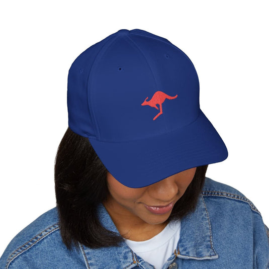 Embroidered Kangaroo Australian Military Flexfit Baseball Cap