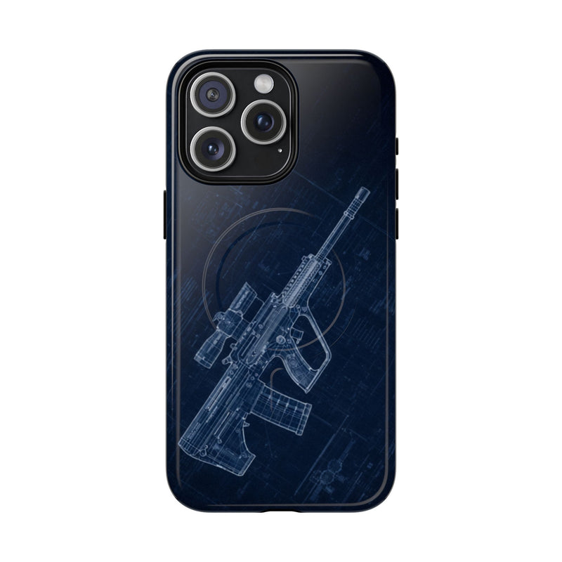 Load image into Gallery viewer, F88 Blue Print Phone Case Army Collection - Cadetshop
