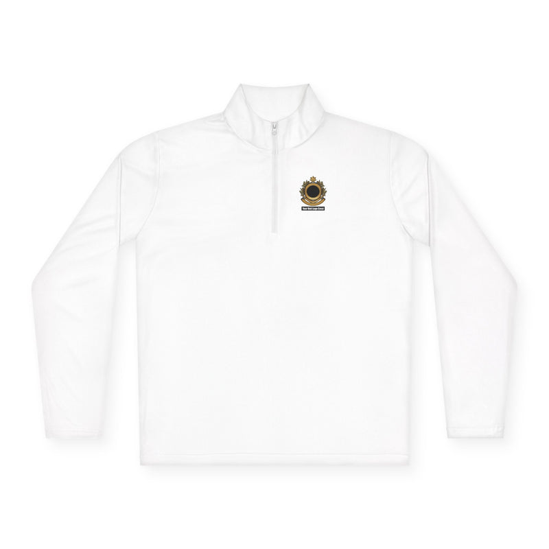 Load image into Gallery viewer, Quarter-Zip Pullover Custom Logo Crest
