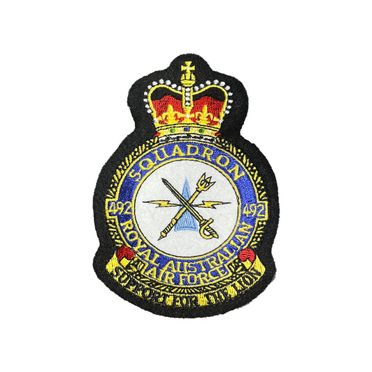 492 SQN Squadron Unit Crest Patch Air Force - Cadetshop