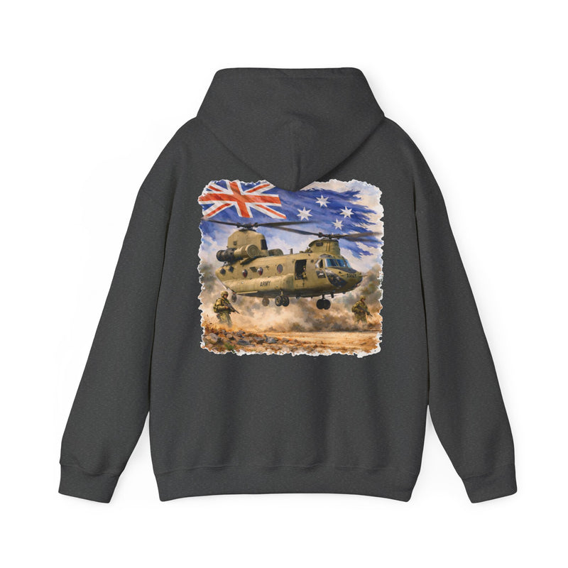 Load image into Gallery viewer, Chinook Hoodie Jumper Army Collection
