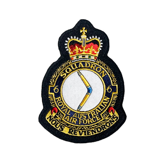 6 SQN Squadron Unit Crest Patch Air Force - Cadetshop