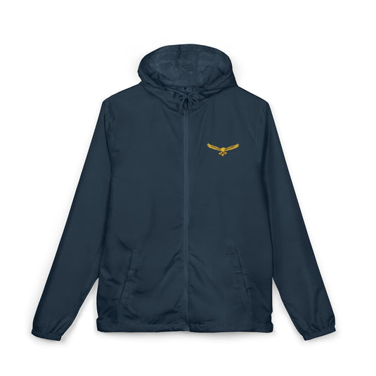 Unisex Full-Zip Windbreaker Jacket Leadership Eagle Air Force Collection