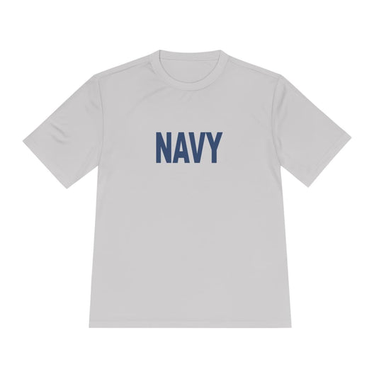 Navy Sports Unisex Moisture Wicking Tee - Cadetshop