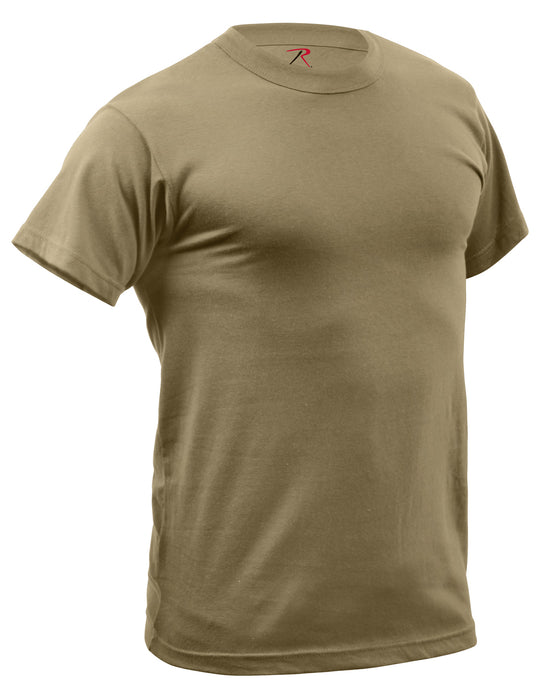 Quick Dry Moisture Wicking T-Shirt Coyote Brown