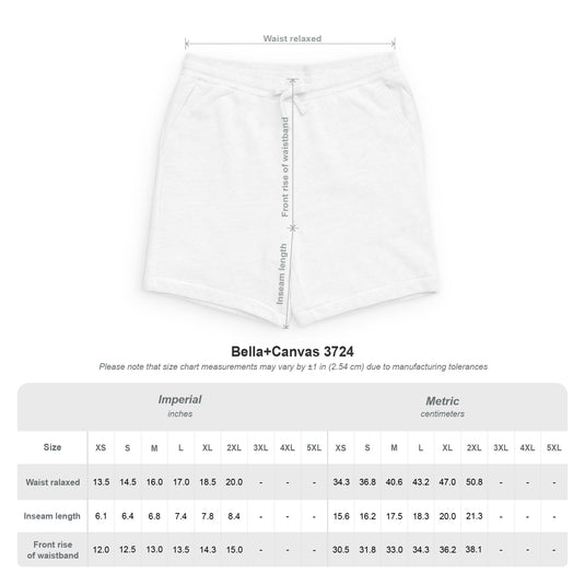 Fleece Sweatshort Custom Logo Crest
