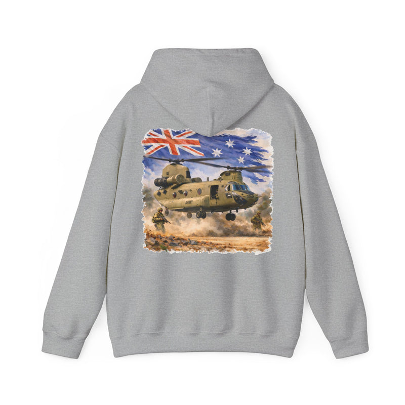 Load image into Gallery viewer, Chinook Hoodie Jumper Army Collection
