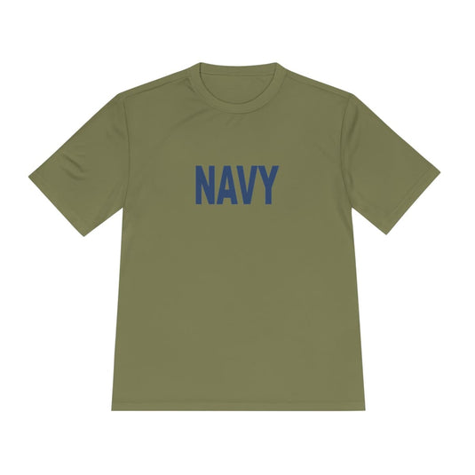 Navy Sports Unisex Moisture Wicking Tee - Cadetshop