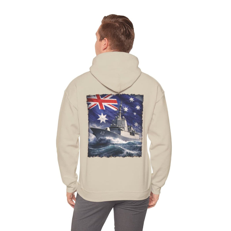 Load image into Gallery viewer, Destroyer Hoodie Jumper Navy Collection
