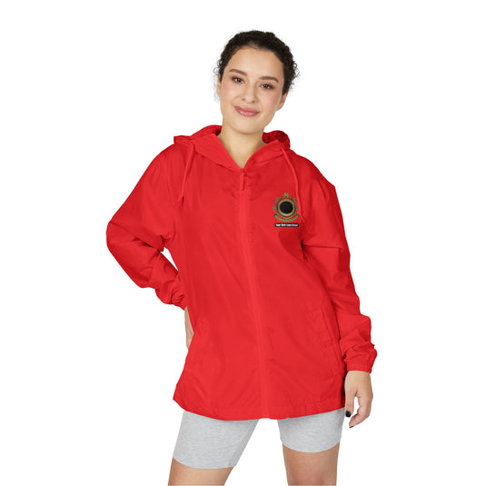 Unisex Full-Zip Windbreaker Jacket Custom Logo Crest