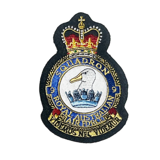 9 SQN Squadron Unit Crest Patch Air Force - Cadetshop