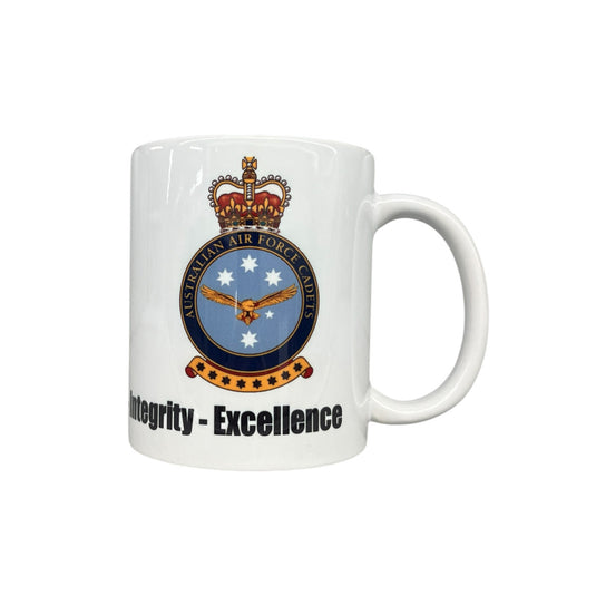 Coffee Mug Australian Air Force Cadets Values - Cadetshop