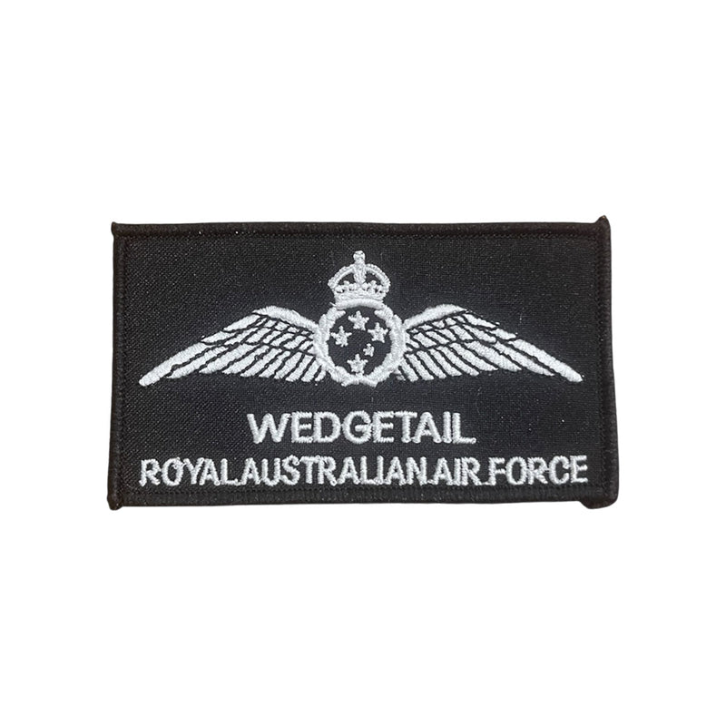 Load image into Gallery viewer, Custom Name Tag Mission Air Crew Air Force Brevet Wings 2025 - Cadetshop
