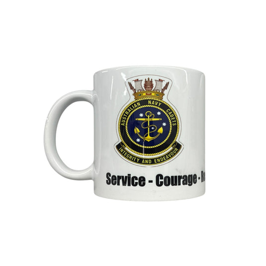 Coffee Mug Australian Navy Cadets Values - Cadetshop