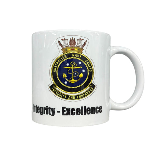 Coffee Mug Australian Navy Cadets Values - Cadetshop