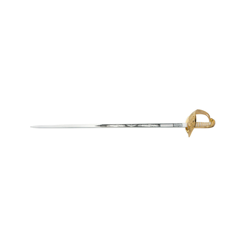 Load image into Gallery viewer, Air Force Sword Air Rank and Below Air Rank CIIR Cypher Stainless Steel WKC - Cadetshop
