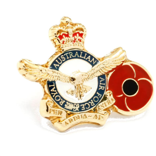 Air Force Poppy Lapel Pin - Cadetshop