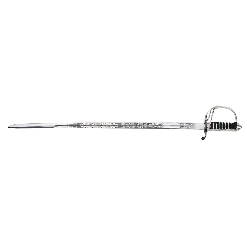 Load image into Gallery viewer, Artillery Officer Sword CIIR Cypher Stainless Steel WKC - Cadetshop
