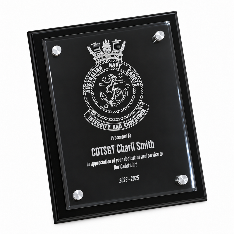 Load image into Gallery viewer, Custom Presentation Plaque ANC Acrylic - Cadetshop
