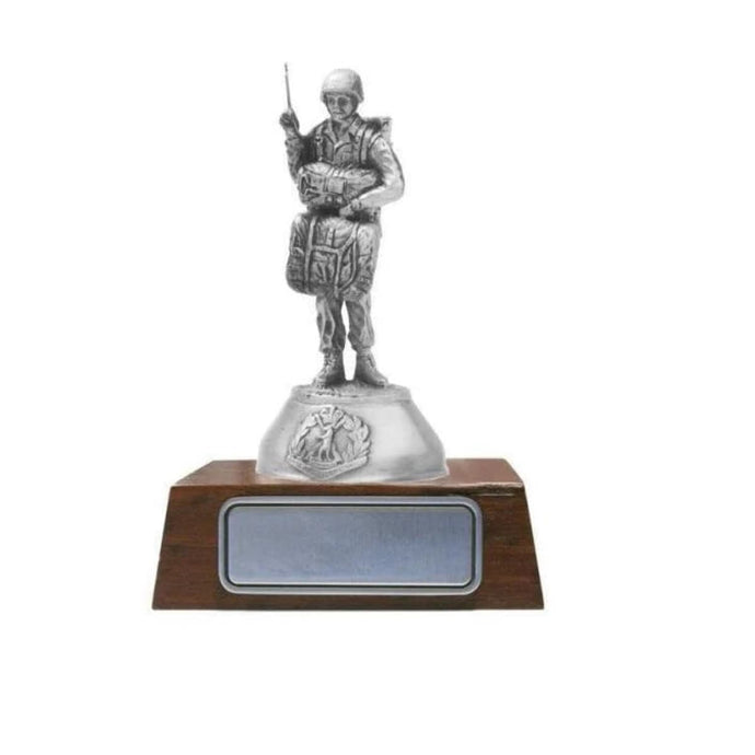 Pewter Paratrooper Figurine - Cadetshop