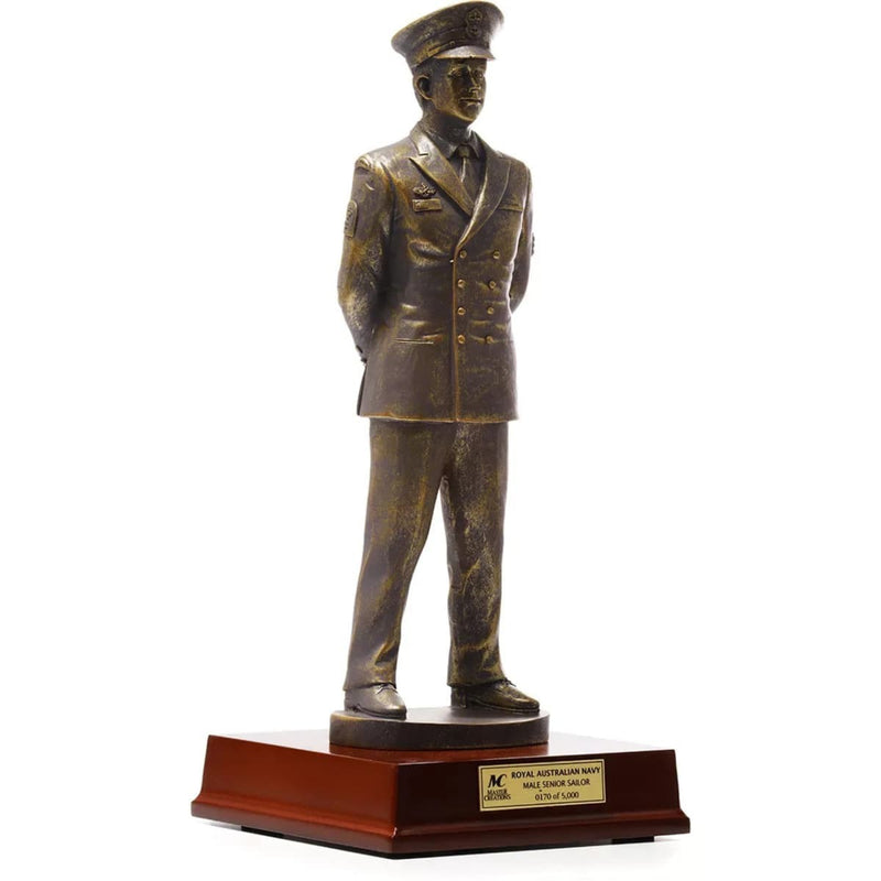 Load image into Gallery viewer, Male Senior Sailor Figurine: Collectors Gold - Cadetshop
