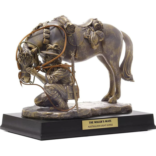 The Walers Mate Light Horse Figurine - Cadetshop