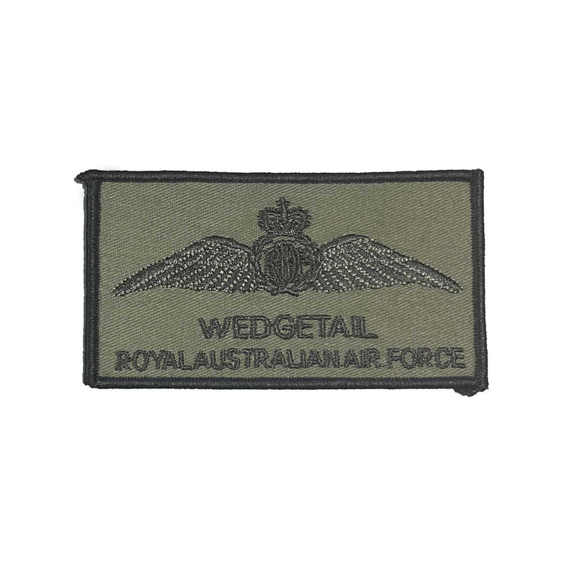 Load image into Gallery viewer, Custom Name Tag Pilot Air Force RAAF Pilot Wings Brevet - Cadetshop
