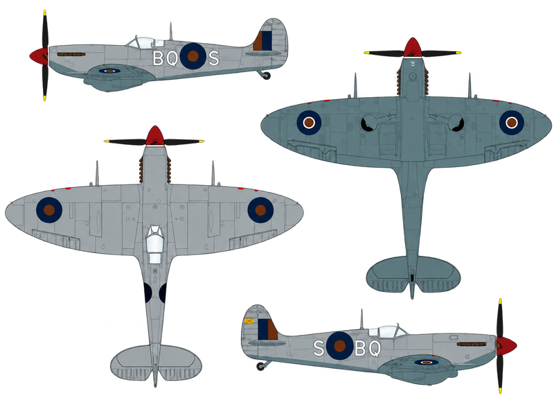Load image into Gallery viewer, RAAF Spitfre No 451 SQN  1:48 Scale Die Cast
