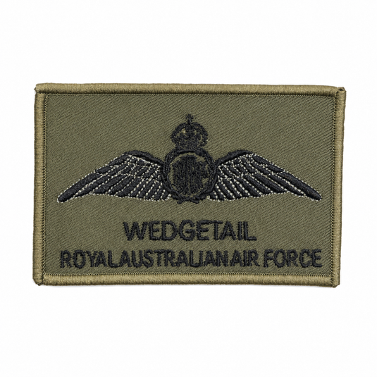 Custom Name Tag Pilot Air Force RAAF Pilot Wings Brevet 2025