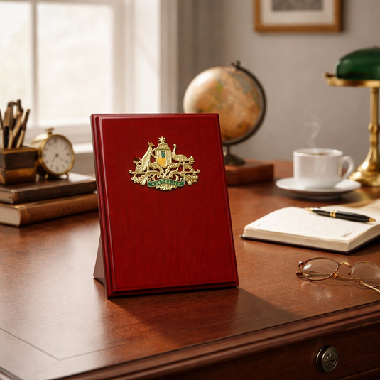 Custom Presentation Plaque Coat of Arms - Cadetshop