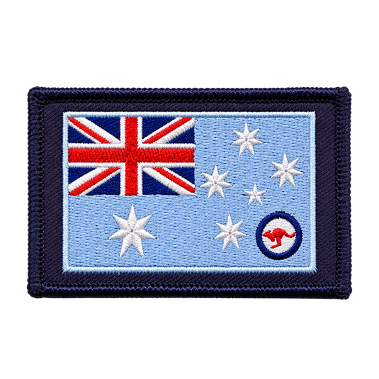 RAAF Ensign Patch GPU Blue Fabric