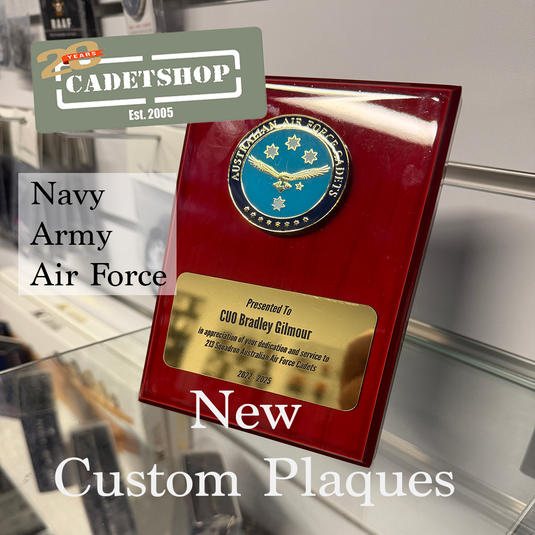 Custom Presentation Plaque AAFC