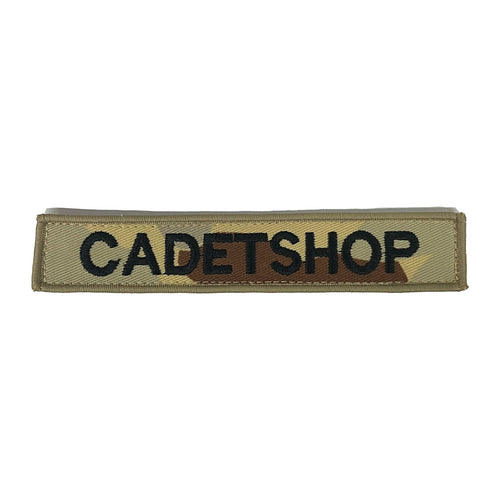Custom Embroidered Personalised Name Tag DPDU - Cadetshop