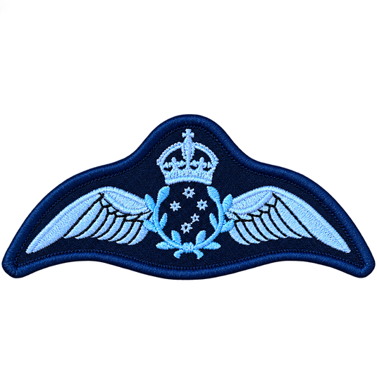 Aircrew Embroidered Australian Made Mission Aircrew Wings