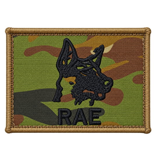 Dog EDD RAE Military Patch Insignia