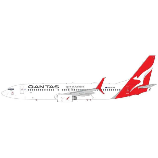 QANTAS B737-800S VH-VZW Die Cast Model 1:200