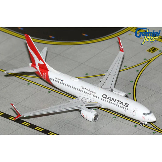 QANTAS AB737-800S VH-VZW Die Cast Model 1:400