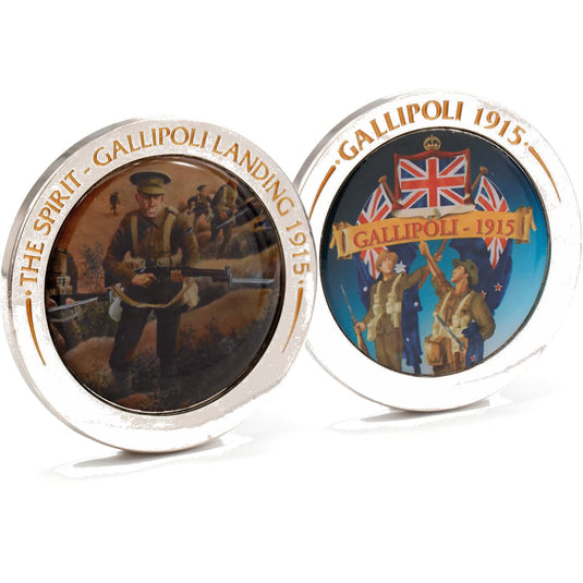 Australia & New Zealand Gallipoli Landing Medallion - Cadetshop